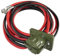 Nato Steckdose mit Überwurfmutter, 2x35mm2 Kabel und Kabelschuhen M8 oder M10; 1,5m