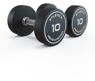 ATLETICA Rundhanteln Pro, 2 x 10kg
