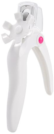ZJchao Verstellbare Acryl -Nagel -Clippers Edelstahl -Nagelspitzen Schneiderschneider für den Professionellen Salongebrauch (WHITE)