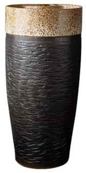 Pedestal Sink ﻿ Household One Piece Ceramic Washbasin Floor-Standing Pedestal Sink with Faucet and Drain Kit