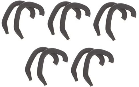 FIXOSHEE Correcteur Esthétique D’oreilles Pour Bébé 5 Paires Noir, Outil Correcteur De Valgus Du Pavillon, Support Oreille Décollée Réutilisable, Protection Auditive Infantile Pratique