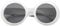 Boland - Partybrille Jackie für Kostüme, Brille für Herren und Damen, Faschingsbrille, Lustige Brille für Faschingskostüme, Halloween, Karneval, JGA