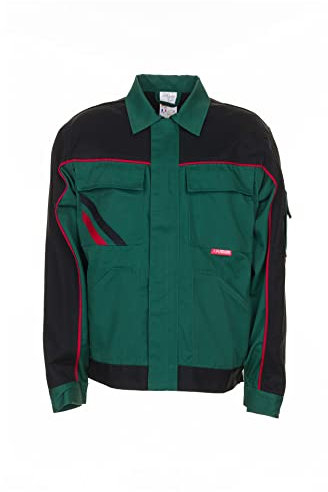 Planam 2315 Highline Taillenjacke - Optimale Sicherheit und Komfort - Farbe: Grün/Schwarz/Rot - Größe: 50
