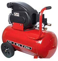 Compresseur Électrique 2cv Sur Cuve 50l - PRCOMP2/50