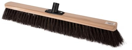 Industrie-Saalbesen Areng 60cm Flachholz roh Power Stick