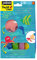 Kit Pébéo pintura aguada dedos Animales del mar 4 20 ml tubos surtidos