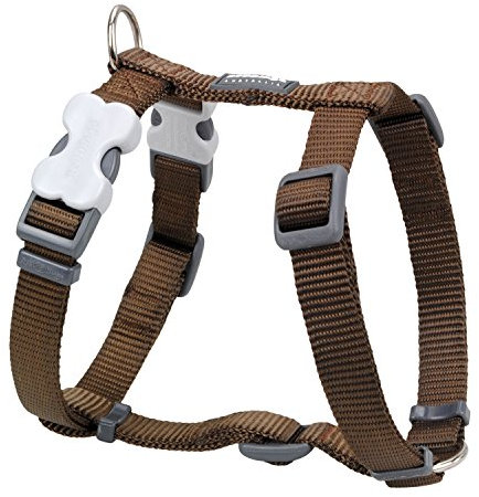 Red Dingo Nylon Hundegeschirr, braun, S (DH-ZZ-BR-15)