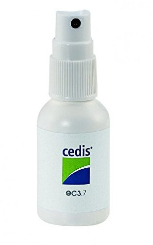 Cedis Spray nettoyant pour appareils auditifs et protection auditive 30 ml avec vaporisateur (respectueux de la peau) élimine le cérumen et la graisse de la peau