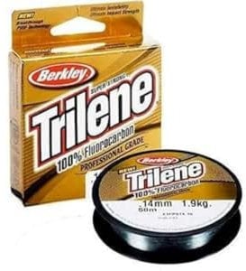 Berkley Trilene 100% Fluorocarbon Leader, Unisex, Trasparente, 0.20mm | 2.8kg | 6lb | 50m | 55yd