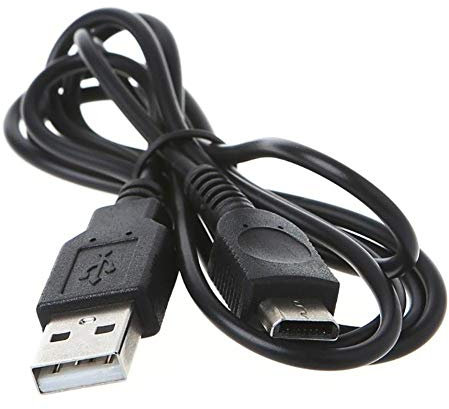 USB Power Supply Charging Charger Cable Cord 1.2m for Gameboy Micro GBM Console