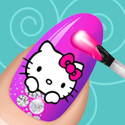 Fashion Nail Art Design & Coloring Game - Nail Art Salon Spiele für Mädchen - ASMR Nail Art