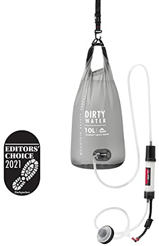 MSR Guardian Schwerkraft-Wasserentkeimer (10 Liter) Größe 30 x 10 x 10 cm Grey