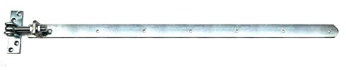 Ladenband | Torband | einstellbar | verstellbar, Längen 300-1000 mm lang (Länge: 1000 mm, galvanisch blau verzinkt)