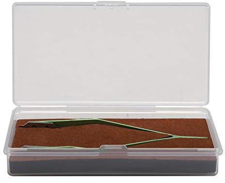 Pinzetta Professionale a V per Riparazione Orologi, Strumento in Metallo per Cinturini e Bracciali, Pinza a Molla per Orologiai