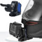Honbobo Motorcycle Helmet Holder for GoPro Hero 13 12 11 10 9/DJI Osmo Action 5 Pro, Clip-on Helmet Mount Chin Bracket Riding Fixed Accessories for GoPro/Insta360/DJI Action camera