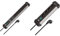 Brennenstuhl Premium-Protect-Line Steckdosenleiste 6-Fach mit Überspannungsschutz 60.000 A Silber/schwarz & Premium-Alu-Line Steckdosenleiste 4-Fach/Steckerleiste aus hochwertigem Aluminium