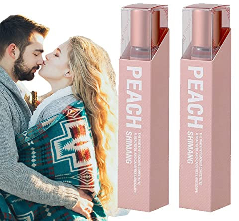 Peach Eau de Toilette Roll-On Bright Peach Eau de Toilette Damenduft lockt Männer an, langanhaltend, 0,3 oz
