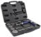 Brake Piston Rewind Tool Kit, 118psi Universal Fit 24PCS Heavy Duty Professional Air Brake Caliper Rewind Tool for Car