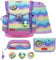 Belmil Classy Plus Schulranzen Set 5-teilig mit Brustgurt (405-78/AG/S) (Rainbow Ombre)