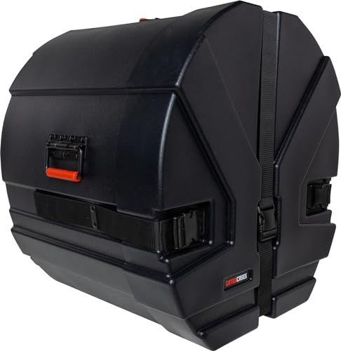 Gator Cases Grooves Roto Bass Drum Case 20''x16'', besonders strapazierfähig, langlebig, witterungsbeständig, schwarz (GPC2016BD)