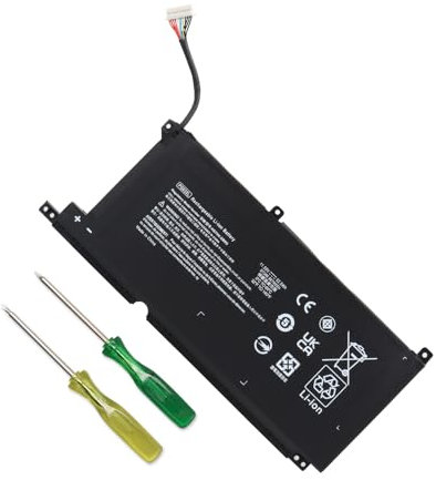 Glaxcidy PG03XL Batteria per HP Pavilion Gaming 15-dk 15-ec 16-a 15-DK0000 15-DK1000 15-EC0000 15-EC1000 16-A0000 Serie, HSTNN-DB9G HSTNN-OB1I L48430-AC2 L48495-005 L48430-AC1 [11.55V/52.5Wh]