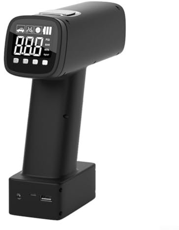 Kabellose tragbare Reifenpumpe, 3-in-1-Auto-Luftpumpe, mit LED-Licht, für Autos, Fahrräder, Motorräder, SUVs, Geländefahrzeuge und LKWs