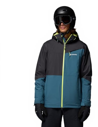 Columbia Men's Iceberg Point 2 Jacket, Ski Jacket, Everblue, Shark, S