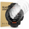 Diruite 4 Pièces Protection Écran pour Garmin Instinct 3 45mm Solar/AMOLED,HD Verre Trempé Résistant Aux Rayures Protecteur D'écran