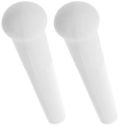 Warmhm Keramik Stößel Set 2 Stück – Multifunktionaler Mörser Zum Mahlen Von Knoblauch Gewürzen Und Obst Handbetriebener Küchenhelfer Für Babynahrung Und Medizin