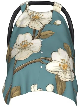 Sprout Baby-Autositzbezug, weicher Baby-Stillbezug, Kinderwagen-Bezug für Mädchen und Jungen