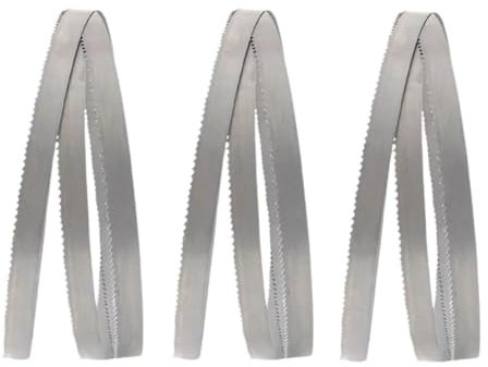 Scie à Ruban Lames de scie à Ruban 14-18TPI, Lames de scie bimétalliques M42 44 7/8 Pouces, Lame de scie à métal 1140x13mm for Couper du Bois Dur et du métal 3 pièces