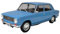 XIYUEYING Maßstabsgetreues Modell 1:24 Skala Lada 1200 Legierung Auto Modell Kinder Geschenk Sammler Türlose Lenkung Miniaturmodelle