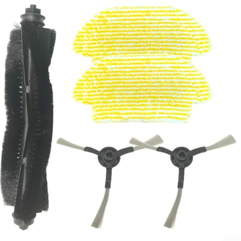 Kit d'accessoires pour aspirateur robot Karcher RCV 3 RV3, avec brosse principale et brosses latérales (A)