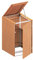 BINTO Mülltonnenbox Premium Hartholz System 1K - 5110