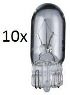 BlueTronics e.K. Glühlampe Glassockellampe 12V