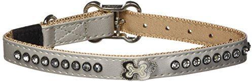 ROGZ HB503-I Lapz Halsband Luna/Pin Buckle, M, Elfenbein