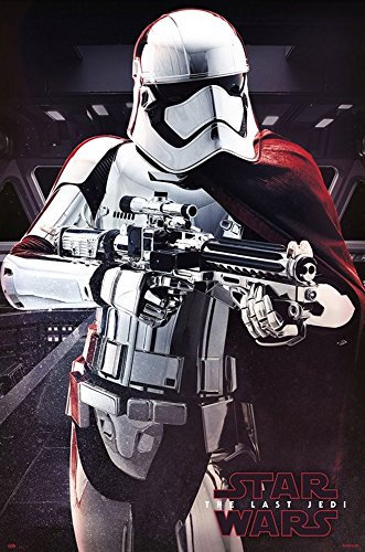 empireposter Star Wars - The Last Jedi - EP8 - Captain Phasma - Poster Plakat - Größe 61x91,5 cm + 1 Packung tesa Powerstrips® - Inhalt 20 Stück