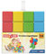 GEOMAG - MAGICUBE PRE-SCHOOL JUNIOR 64 Stück - Magnetische Bausteine zum Zusammenbauen - Für Kinder ab 1 Jahr - 4 Farben - Hergestellt in der Schweiz - Magnetisches Konstruktionsspielzeug