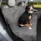 Kurgo Anti-Rutsch-Hunde-Autositzbezug, Haustier-Rückensitzbezug, wasserdicht, rutschfest, Autositz-Schutzhülle, Grau, 55 Wide