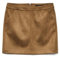 VERO MODA Jupe en Velours Femme Mini Jupe Crayon en Tissu Stretch Velours Nicki VMDONNADINA, Couleurs:Marron-Moyen, Taille:XL