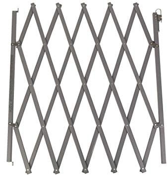 Bettacare Expandable Pet Barrier XL, 60cm - 230cm, Grey, Wooden, Retractable Dog Safety Gate, Barrier for Puppy and Dog