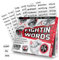 Poetry Tiles – 536 Fightin' Words Wort-Magnet-Set – Obszönitäten, Insults, and Swear Words Themed Lustige Magnete für Erwachsene für Kühlschrank-Gedichte und Geschichten