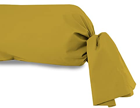Atmosphäre Zzz Schneiden von Nackenrolle, Gelb, 45 x 185 cm