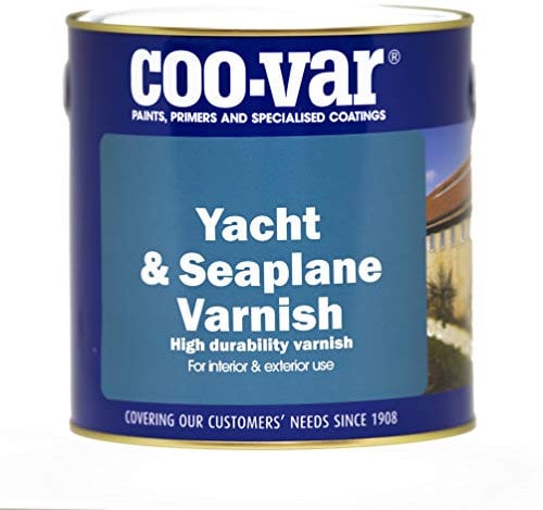 Coovar Gloss Coo-VAR Yacht & Seaplane Varnish (5L), White
