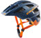 Cratoni Unisex – Erwachsene Allset Fahrradhelm, blau-orange, S/M (54-58 cm)