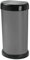 KetoPlastics 42L 42 litre KITCHEN BIN MODA TOUCH TOP LID, PLASTIC, STYLISH BIN WITH FLAT BACK (PLATINUM)