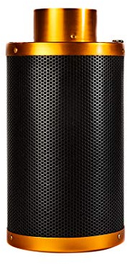 Gorilla Carbon Filter - Strongest, Longest Lasting Charcoal, for Inline Duct Fan, Odor Control, Hydroponics, Grow Tents and Rooms - 4-Inch