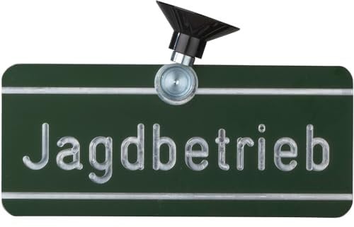 Dr. Gmünder Autoschild Jagdbetrieb