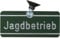 Dr. Gmünder Autoschild Jagdbetrieb