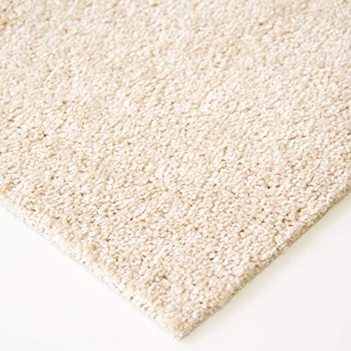 Steffensmeier Teppichboden Cambridge | Meterware Auslegware Wohnzimmer Schlafzimmer Kinderzimmer | beige | 500x500 cm